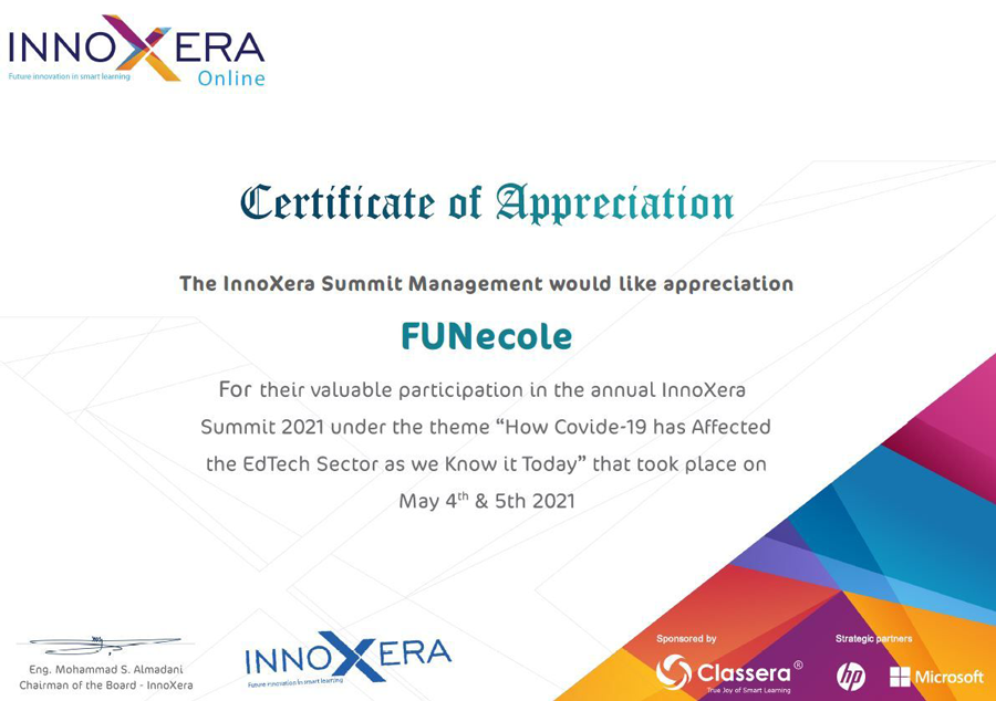 FUNecole® Participated in the 3rd Annual InnoXera Summit